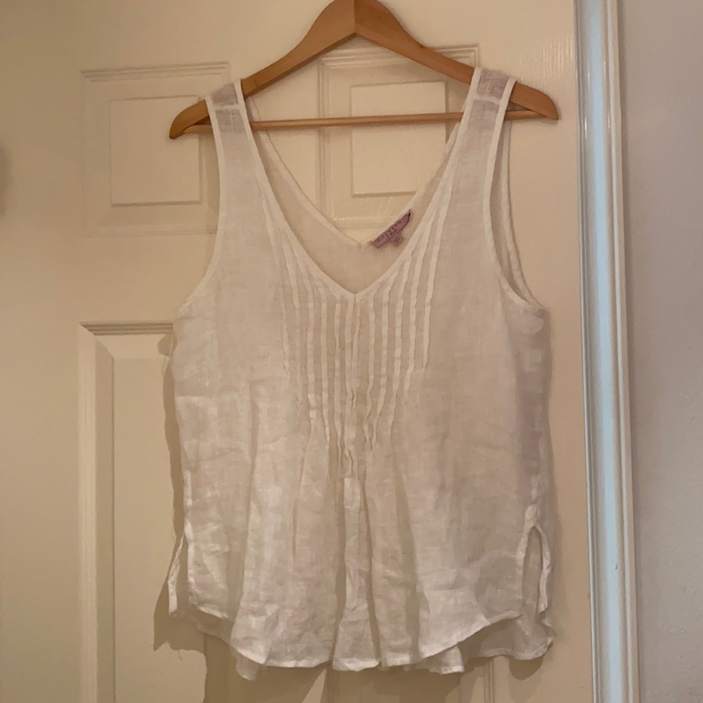 Calypso St Barths Linen Blouse